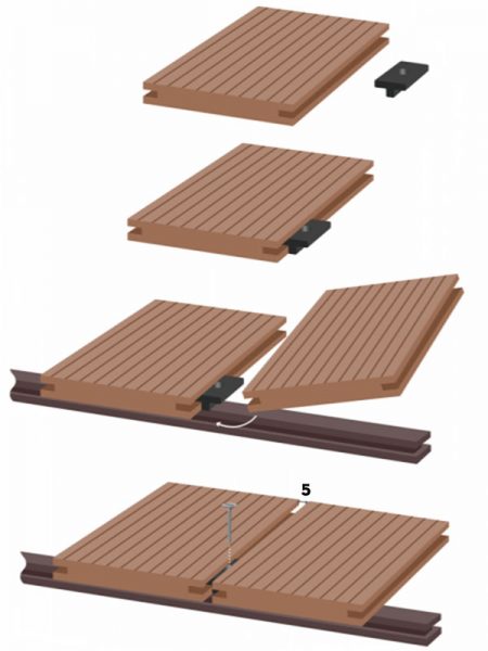 lắp đặt sàn gỗ nhựa composite