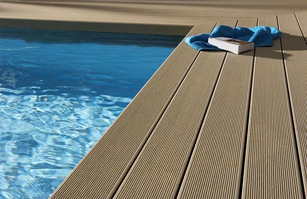 sàn gỗ nhựa composite bể bơi chất lượng