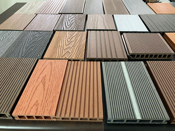 sàn gỗ nhựa composite mẫu vật liệu