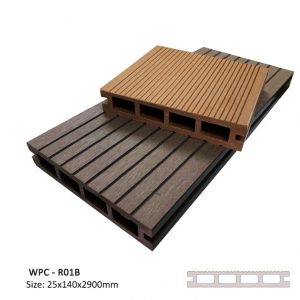 sàn gỗ nhựa 2 mặt rãnh 14 WPC R01